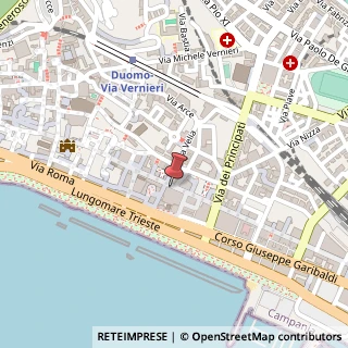 Mappa Corso Vittorio Emanuele, 199, 84122 Salerno, Salerno (Campania)