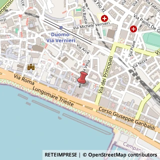 Mappa Via Raffaele Conforti, 17, 84122 Salerno, Salerno (Campania)