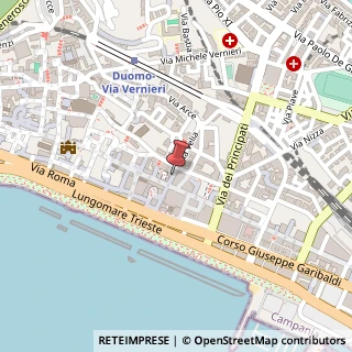 Mappa Via Velia, 47, 84122 Salerno, Salerno (Campania)