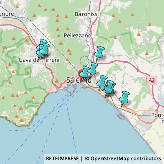 Mappa Via Fiera Vecchia, 84125 Salerno SA, Italia (3.59)