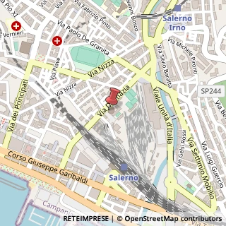 Mappa Via Dalmazia, 4, 84123 Salerno, Salerno (Campania)