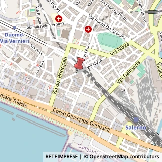 Mappa Via Francesco Paolo Volpe, 38, 84122 Salerno, Salerno (Campania)