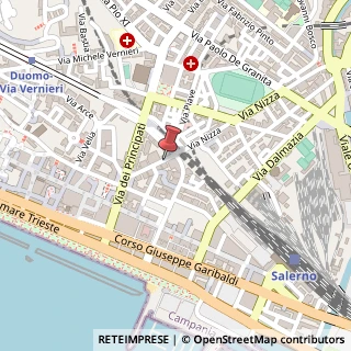 Mappa Via Francesco Paolo Volpe, 34, 84122 Salerno, Salerno (Campania)