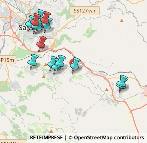 Mappa Via Cesare Battisti, 07030 Muros SS, Italia (4.76867)