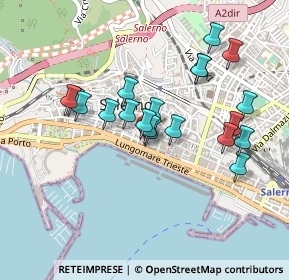 Mappa Via Antonio Mazza, 84110 Salerno SA, Italia (0.4385)