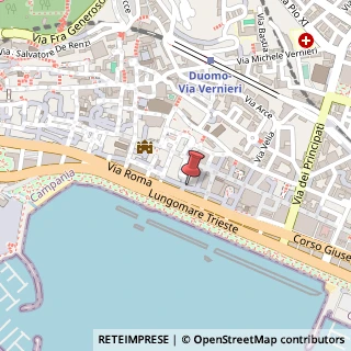 Mappa Via Masuccio Salernitano,  35, 84121 Salerno, Salerno (Campania)