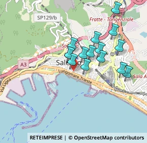 Mappa Via Antonio Mazza, 84110 Salerno SA, Italia (0.81)