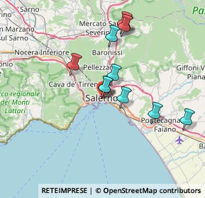 Mappa Via Antonio Mazza, 84110 Salerno SA, Italia (6.96273)