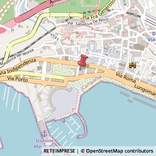 Mappa Piazza Giovanni Amendola, 11, 84121 Salerno, Salerno (Campania)