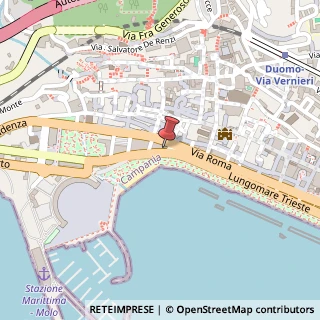Mappa Lungomare Trieste, 172, 84121 Salerno, Salerno (Campania)