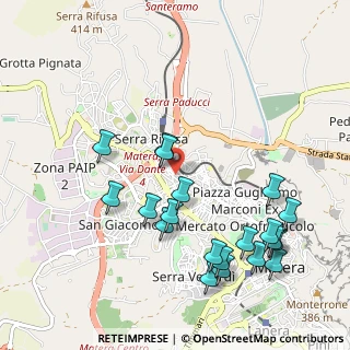 Mappa Via Napoli, 75100 Matera MT, Italia (1.224)