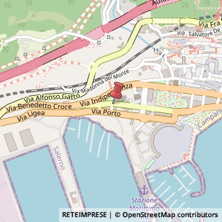 Mappa Via Andrea Sabatini, 7, 84121 Salerno, Salerno (Campania)