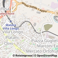 Mapa Matera
