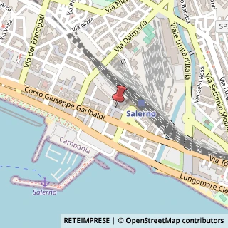 Mappa Corso Vittorio Emanuele,  14, 84123 Salerno, Salerno (Campania)