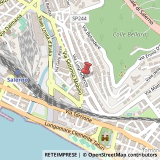 Mappa Via guercio luigi 197, 84134 Salerno, Salerno (Campania)
