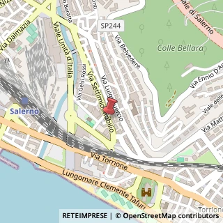 Mappa Via Settimio Mobilio, 41, 84127 Salerno, Salerno (Campania)