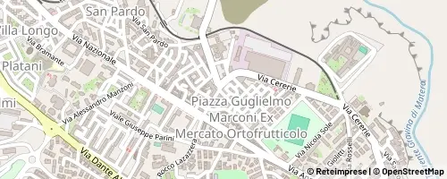 Mappa Matera