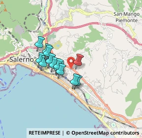 Mappa Via Tenente Ugo Stanzione, 84133 Salerno SA, Italia (1.33308)