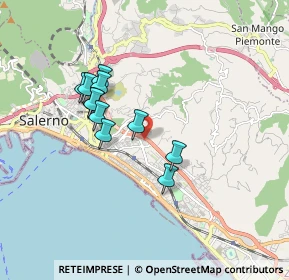 Mappa Via Tenente Ugo Stanzione, 84133 Salerno SA, Italia (1.58091)