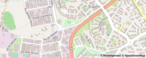 Mappa Matera
