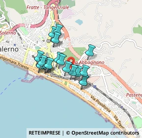 Mappa Via Antonio Migliorati, 84134 Salerno SA, Italia (0.6955)