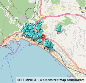 Mappa Via Antonio Migliorati, 84134 Salerno SA, Italia (1.2805)