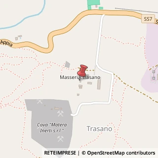 Mappa Strada Statale 7 km 584, 750 Contrada Trasano snc, 75100 Matera MT, Italia, 75100 Matera, Matera (Basilicata)