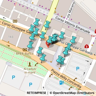 Mappa Corso Giuseppe Garibaldi, 84100 Salerno SA, Italia (0.04292)