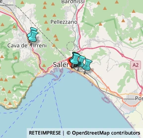 Mappa Lungomare Trieste, 84123 Salerno SA, Italia (3.63545)