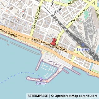 Mappa Corso Giuseppe Garibaldi, 119, 84123 Salerno, Salerno (Campania)