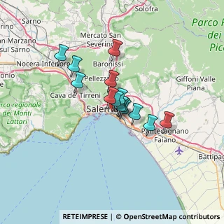 Mappa Via Luigi Guercio, 84132 Salerno SA, Italia (4.66857)