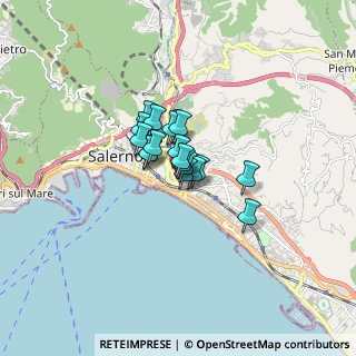 Mappa Via Luigi Guercio, 84132 Salerno SA, Italia (0.85737)