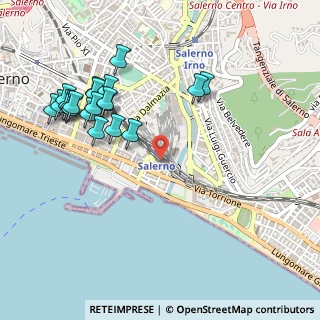 Mappa Via Acquaro Giuseppe, 84123 Salerno SA, Italia (0.6085)