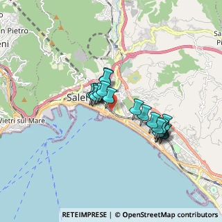 Mappa Via Acquaro Giuseppe, 84123 Salerno SA, Italia (1.4885)