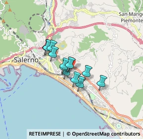 Mappa Via Palestro, 84133 Salerno SA, Italia (1.1725)