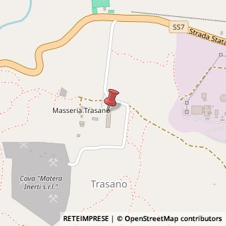 Mappa Contrada Trasanello, 75100 Matera MT, Italia, 75100 Matera, Matera (Basilicata)