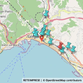Mappa Piazza Giuseppe Mazzini, 84123 Salerno SA, Italia (1.6475)