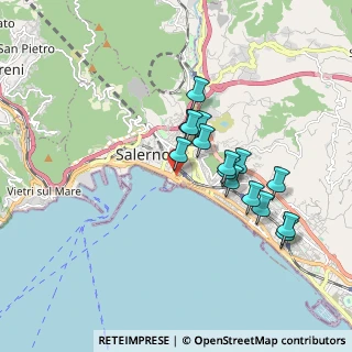 Mappa Via Ludovico de Bartolomeis, 84123 Salerno SA, Italia (1.64867)