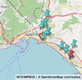 Mappa Piazza Giuseppe Mazzini, 84123 Salerno SA, Italia (1.94273)