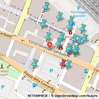 Mappa Piazza Giuseppe Mazzini, 84123 Salerno SA, Italia (0.0705)