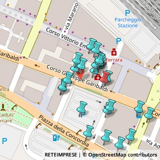 Mappa Piazza Giuseppe Mazzini, 84123 Salerno SA, Italia (0.03462)