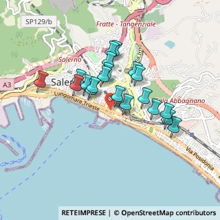 Mappa Piazza Giuseppe Mazzini, 84123 Salerno SA, Italia (0.7935)