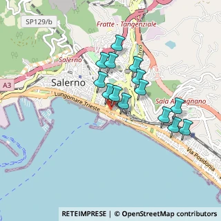 Mappa Piazza Giuseppe Mazzini, 84123 Salerno SA, Italia (0.79714)