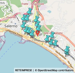 Mappa Via G. Margotta, 84127 Salerno SA, Italia (0.9025)