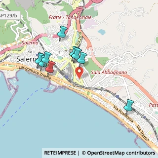 Mappa Via Margotta Giovanni, 84127 Salerno SA, Italia (0.95273)