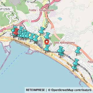 Mappa Via Margotta Giovanni, 84127 Salerno SA, Italia (1.2035)