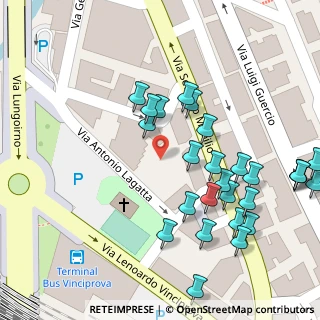 Mappa Via Settimio Mobilio, 84134 Salerno SA, Italia (0.06667)