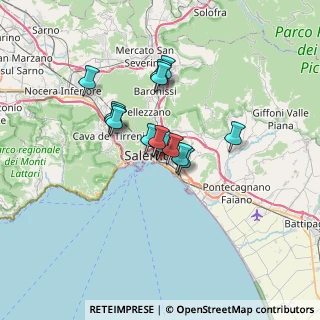 Mappa Via Margotta Giovanni, 84127 Salerno SA, Italia (4.87533)