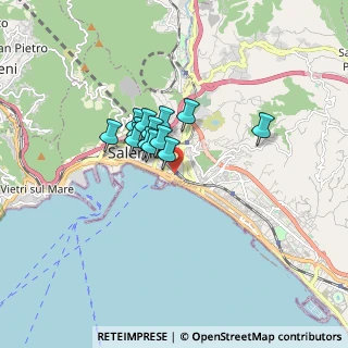 Mappa Via Luigi Barrella, 84123 Salerno SA, Italia (1.15923)