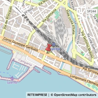 Mappa Corso garibaldi giuseppe 33, 84123 Salerno, Salerno (Campania)